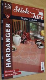 Rico Design Stick-Idee Hardanger  105133, Ophalen of Verzenden, Zo goed als nieuw, Handborduren, Patroon
