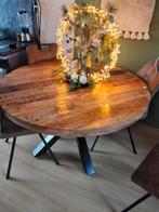 eettafel, Ophalen, Rond, Zo goed als nieuw, 100 tot 150 cm