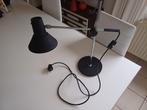 Vintage mid century tafellamp zeer leuk model, Gebruikt, Vintage, Ophalen of Verzenden, Metaal