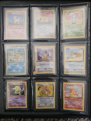 1st edition NL mint psa waardige pokemon kaarten beschikbaar voor biedingen