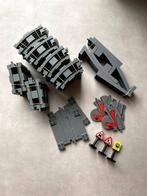 Grote DUPLO treinbaan-set - incl. brug, wissels & overgangen, Ophalen of Verzenden, Zo goed als nieuw, Losse stenen, Duplo