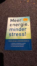 Meer energie, minder stress prakt  en technieken, Ophalen of Verzenden, Zo goed als nieuw, Daniël Browne