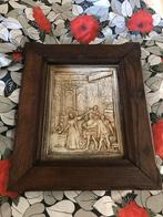 Franse Revolutie Meerschuim Schilderij in Eiken Lijst, Ophalen of Verzenden