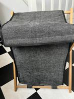 Wasmand hout/textiel, Ophalen, Zo goed als nieuw, Grijs