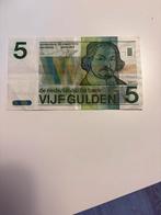 5 gulden biljet (1973) - van den Vondel - goede staat, Postzegels en Munten, Bankbiljetten | Nederland, Verzenden, 5 gulden, Los biljet