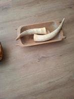 Oude houten trog, Ophalen, Zo goed als nieuw, Rechthoekig, Hout