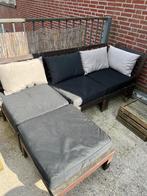 Applaro modulaire loungebank inclusief kussens, Tuin en Terras, Tuinsets en Loungesets, Ophalen, Gebruikt, 3 zitplaatsen, Loungeset