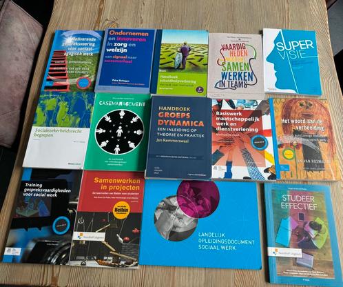 Social Work HBO - verschillende boeken te koop!, Boeken, Studieboeken en Cursussen, Zo goed als nieuw, HBO, Ophalen of Verzenden