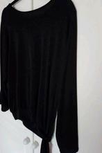 Top zwart/glitter met lus one size, Verzenden, Zo goed als nieuw, Zwart