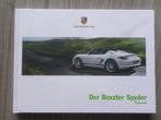 Porsche Boxster Spyder 2010 Boek, Boeken, Auto's | Folders en Tijdschriften, Ophalen of Verzenden, Zo goed als nieuw, Porsche