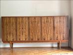 vintage XL sideboard palissander Mid-Century, Huis en Inrichting, Kasten | Dressoirs, Ophalen, Mid - century, Zo goed als nieuw