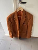 Harris tweed colbert maat 58 tabaksbruin/cognackleurig, Kleding | Heren, Kostuums en Colberts, Ophalen of Verzenden, Gedragen
