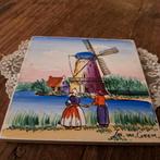 Oude Tegel  van Jan van Geem in Kleur 11 cm groot, Antiek en Kunst, Antiek | Wandborden en Tegels, Ophalen of Verzenden