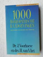 Homeopathische raadgevingen , Voorhoeve / van Vliet, Ophalen of Verzenden, Dieet en Voeding, Zo goed als nieuw