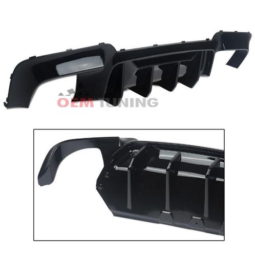 BMW F10 Diffuser | V stijl | 2010-2017 | hoogglans zwart |, Auto diversen, Tuning en Styling, Ophalen of Verzenden