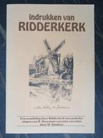 Indrukken van Ridderkerk - boek M. Sanders, Ophalen of Verzenden, Zo goed als nieuw, 20e eeuw of later, M. Sanders