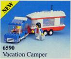 Lego Town Classic Town Traffic 6590 Vacation Camper, Ophalen of Verzenden, Zo goed als nieuw, Complete set, Lego