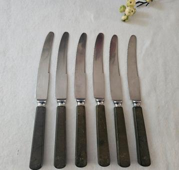 6 vintage messen gebr. Stronk, Hilversum beschikbaar voor biedingen