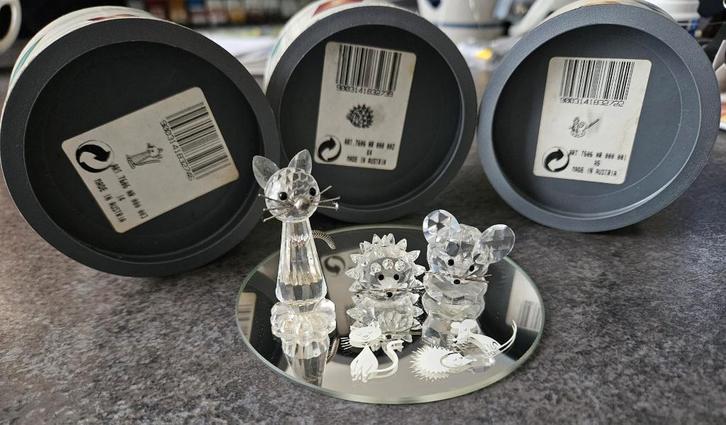 Swarovski replicaset, Verzamelen, Swarovski, Zo goed als nieuw, Figuurtje, Verzenden