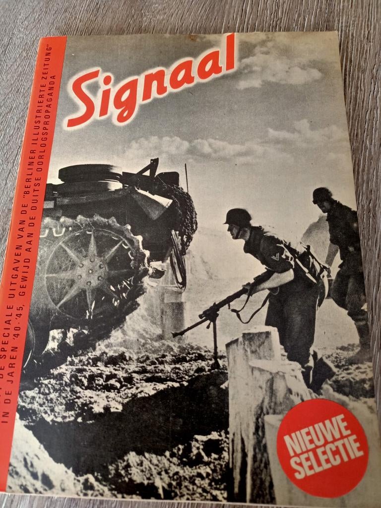 Duitse Militaria, Signaal boek, Duitse Propaganda, Ophalen of Verzenden, Duitsland, Boek of Tijdschrift