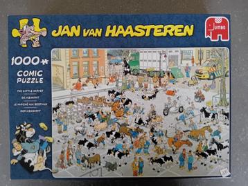 Jan van Haasteren puzzel "De veemarkt" 1000 stukjes. beschikbaar voor biedingen
