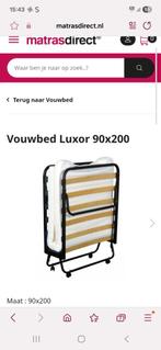 Opvouwbaar 1 persoons bed nooit gebruikt, Huis en Inrichting, Ophalen, Nieuw, Eenpersoons, 200 cm