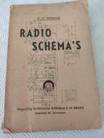 Radioschema's P.H. Brans, deel 1 tot en met deel 5., Ophalen of Verzenden, Gelezen, Overige onderwerpen