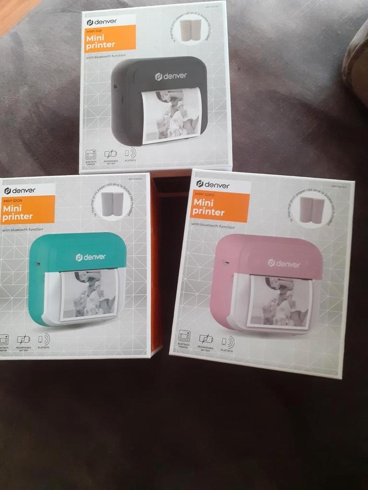 Leuke mini printers, Kinderen en Baby's, Speelgoed | Educatief en Creatief, Nieuw, Ophalen of Verzenden