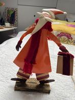 Kerst metalen kerstman op stander, Diversen, Kerst, Ophalen, Zo goed als nieuw