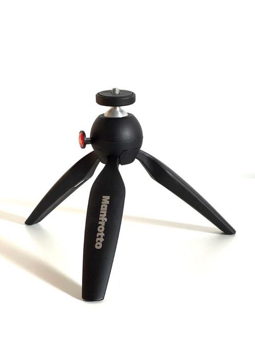 Manfrotto PIXI Mini Tripod Black, Audio, Tv en Foto, Fotografie | Statieven en Balhoofden, Zo goed als nieuw, Driepoot, Minder dan 150 cm