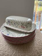 Johnson Brothers ontbijtbordjes met botervloot, Antiek en Kunst, Ophalen of Verzenden