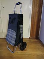 Boodschappentrolly, 30 cm of meer, Blauw, Nieuw, Wieltjes