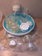 Avent Naturally sterilisator flessen en borstkolf, Ophalen of Verzenden, Gebruikt, Borstkolf