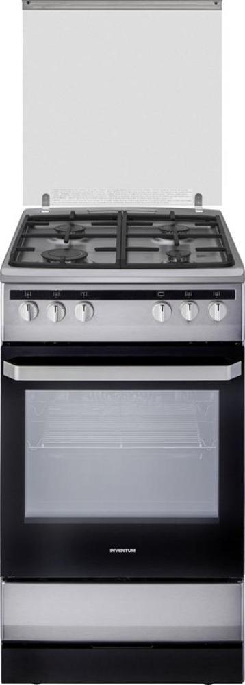 NIEUW Vrijstaand INDUCTIE FORNUIS - EL.OVEN - 60cm - RVS beschikbaar voor biedingen