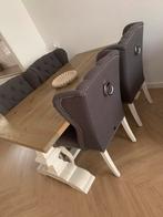 4 Dubbelman design eetkamer stoelen, Ophalen, Zo goed als nieuw, 4 tot 6 stoelen