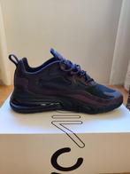 Nike Air Max 270 React Black/Oil Grey maat 42,5, Ophalen, Zwart, Nike, Sneakers of Gympen