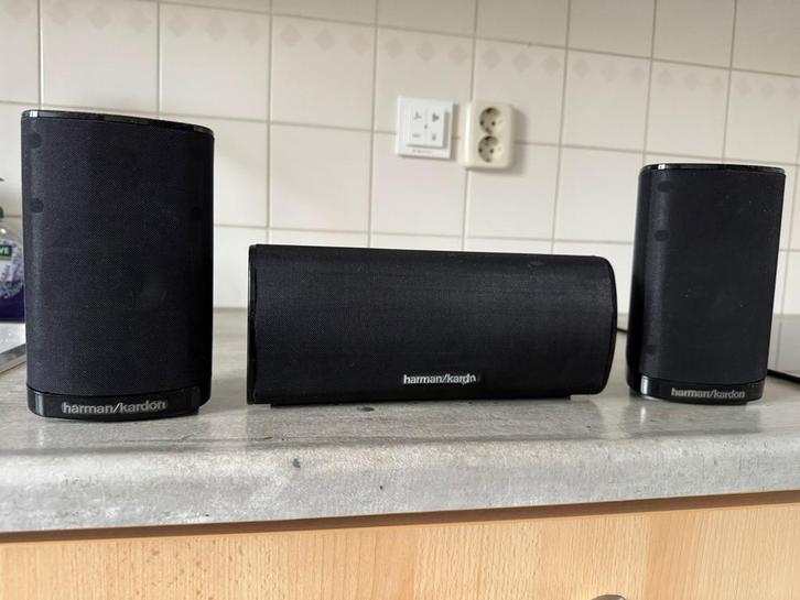 Harman Kardon 5.1 Home Cinema Set Compleet!, Audio, Tv en Foto, Luidsprekers, Gebruikt, Complete surroundset, 120 watt of meer