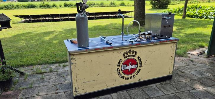 Warsteiner tafel bierkoeler en toebehoren, Witgoed en Apparatuur, Thuistaps, Gebruikt, Overige merken, Ophalen