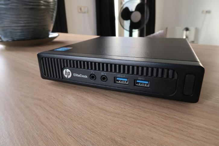 HP Elitedesk 800 G1 DM business pc, Computers en Software, Desktop Pc's, Gebruikt, 2 tot 3 Ghz, SSD, 8 GB, Ophalen of Verzenden