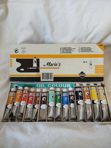 Marie's Olieverf Set - 14 Kleuren - Vintage beschikbaar voor biedingen
