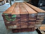 Azobe hardhouten  planken palen  terras  vlonder  schutting, Ophalen, Nieuw, Hout