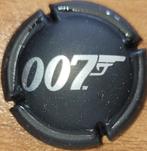 Champagnecapsule BOLLINGER zwart&zilver nr. 57d **EX.ZELDZ**, Ophalen of Verzenden, Zo goed als nieuw, Frankrijk, Champagne