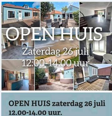 OPEN HUIS a.s. zaterdag ruime woning 5 slaapkamers TE KOOP beschikbaar voor biedingen