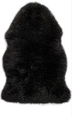 Zwarte Schapenvacht Lifa Living XL - 100x70cm, Ophalen, Zwart, Nieuw, 50 tot 100 cm