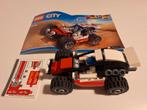 Lego City Racewagen 60145, Ophalen of Verzenden, Zo goed als nieuw, Complete set, Lego