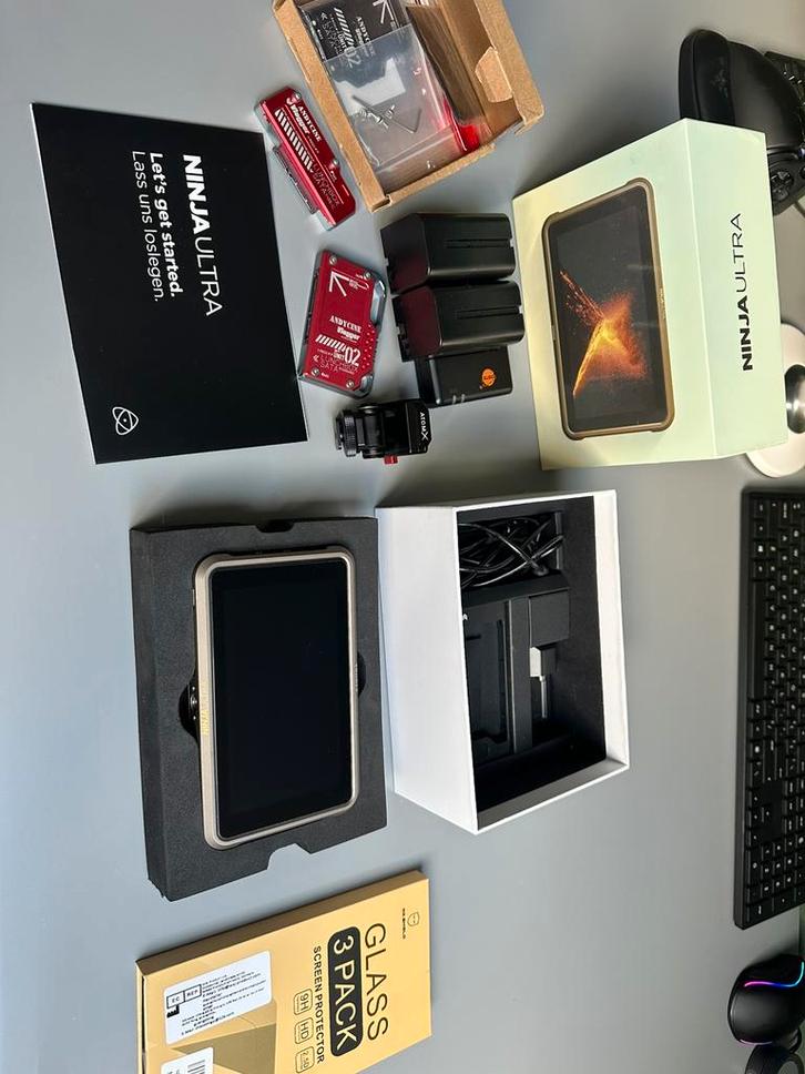 Atomos ninja ultra monitor, Audio, Tv en Foto, Professionele Audio-, Tv- en Video-apparatuur, Zo goed als nieuw, Video, Ophalen of Verzenden
