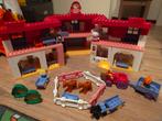 Grote duplo set, 3 delen. Boerderij, huisje en station., Kinderen en Baby's, Speelgoed | Duplo en Lego, Ophalen, Gebruikt, Duplo