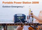 Draagbaar Power Station 200W - Noodstroomvoorziening, Caravans en Kamperen, Kampeeraccessoires, Ophalen of Verzenden, Nieuw