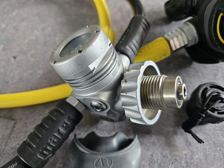 Cressi T-10 CROMO Ademautomaat, Watersport en Boten, Duiken, Gebruikt, Overige typen, Ophalen of Verzenden