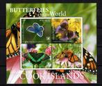 cook isl 2020 pf blok vlinders insecten butterflies, Ophalen of Verzenden, Postfris, Dier of Natuur